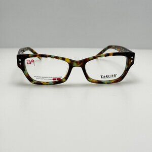 Takumi Eyeglasses Eye Glasses Frames T9962 60 50-17-140 W/ Clip